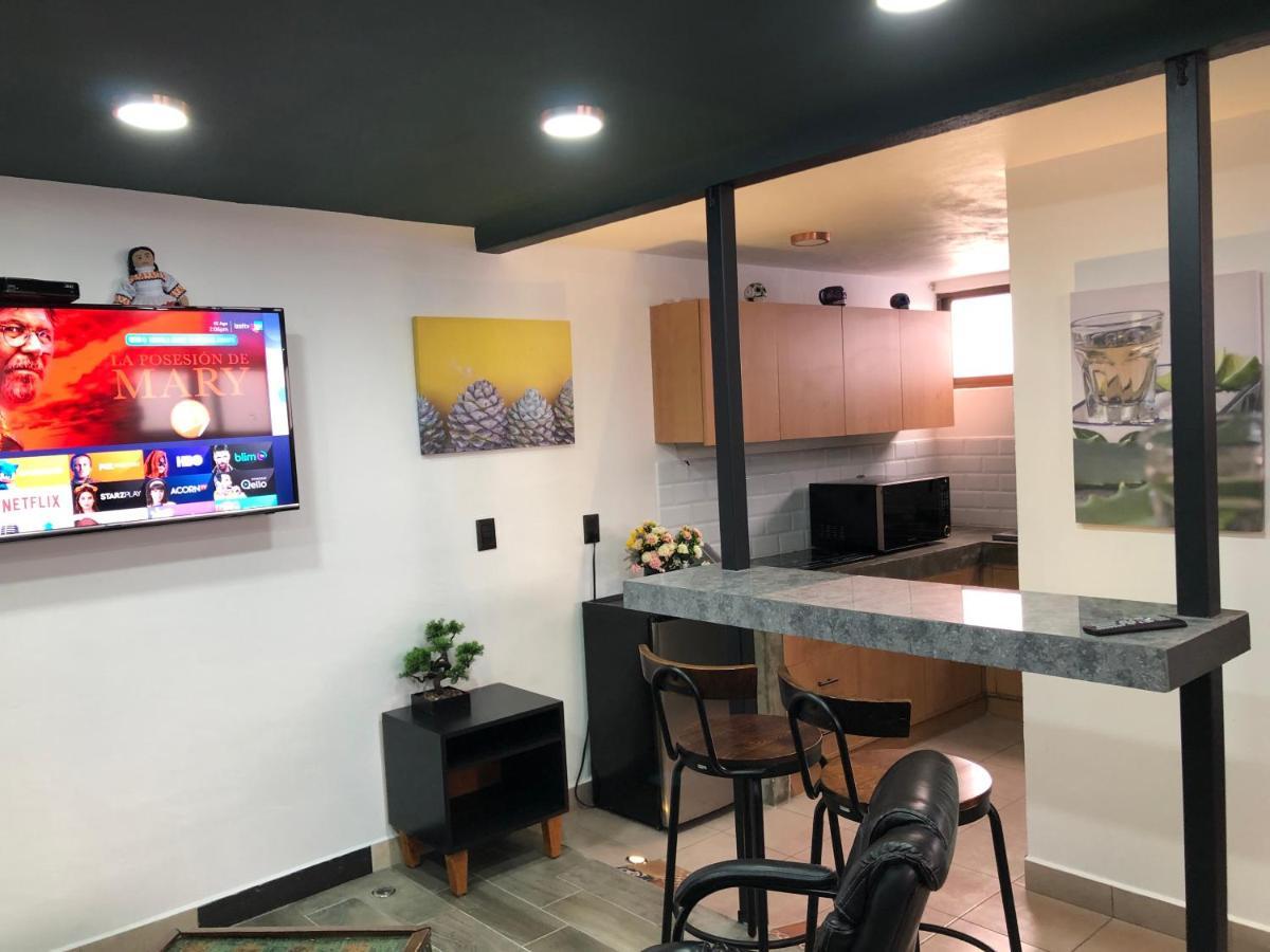 Casa Flores Hotel Kota Meksiko Bagian luar foto