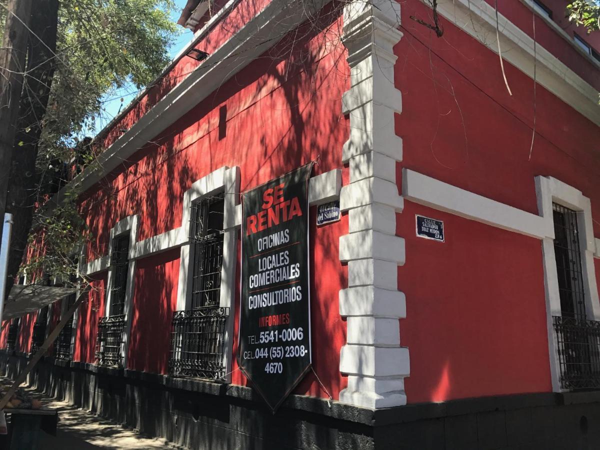 Casa Flores Hotel Kota Meksiko Bagian luar foto