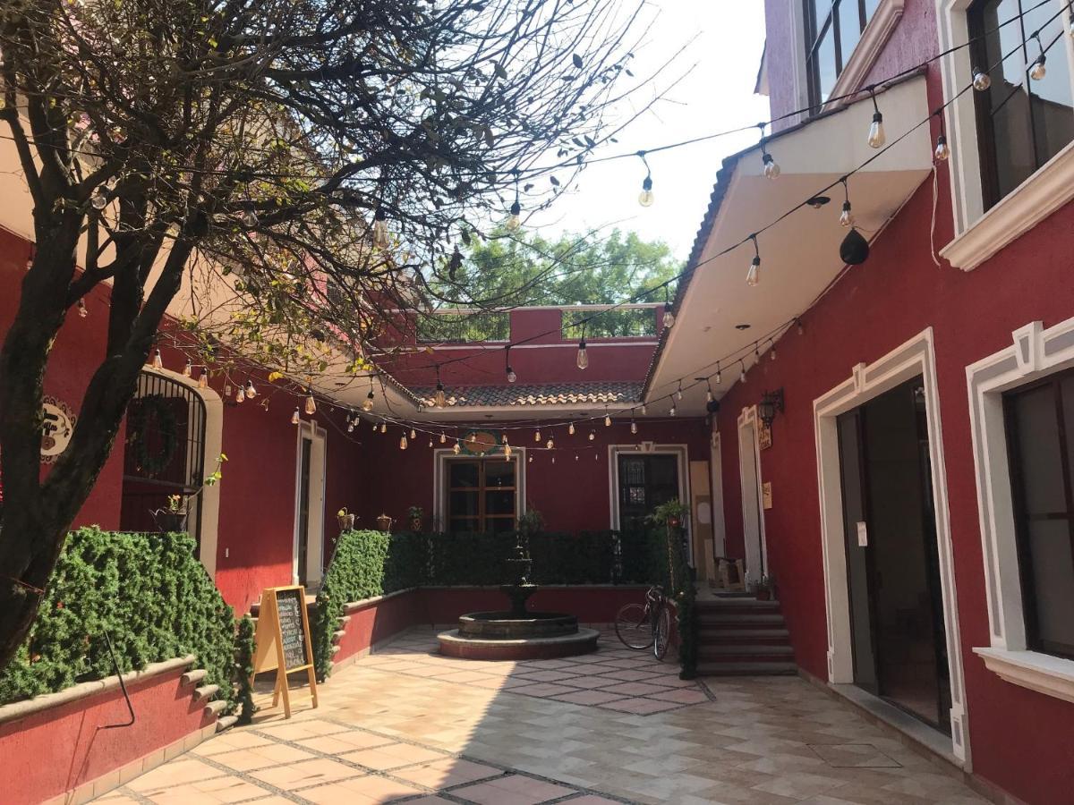 Casa Flores Hotel Kota Meksiko Bagian luar foto