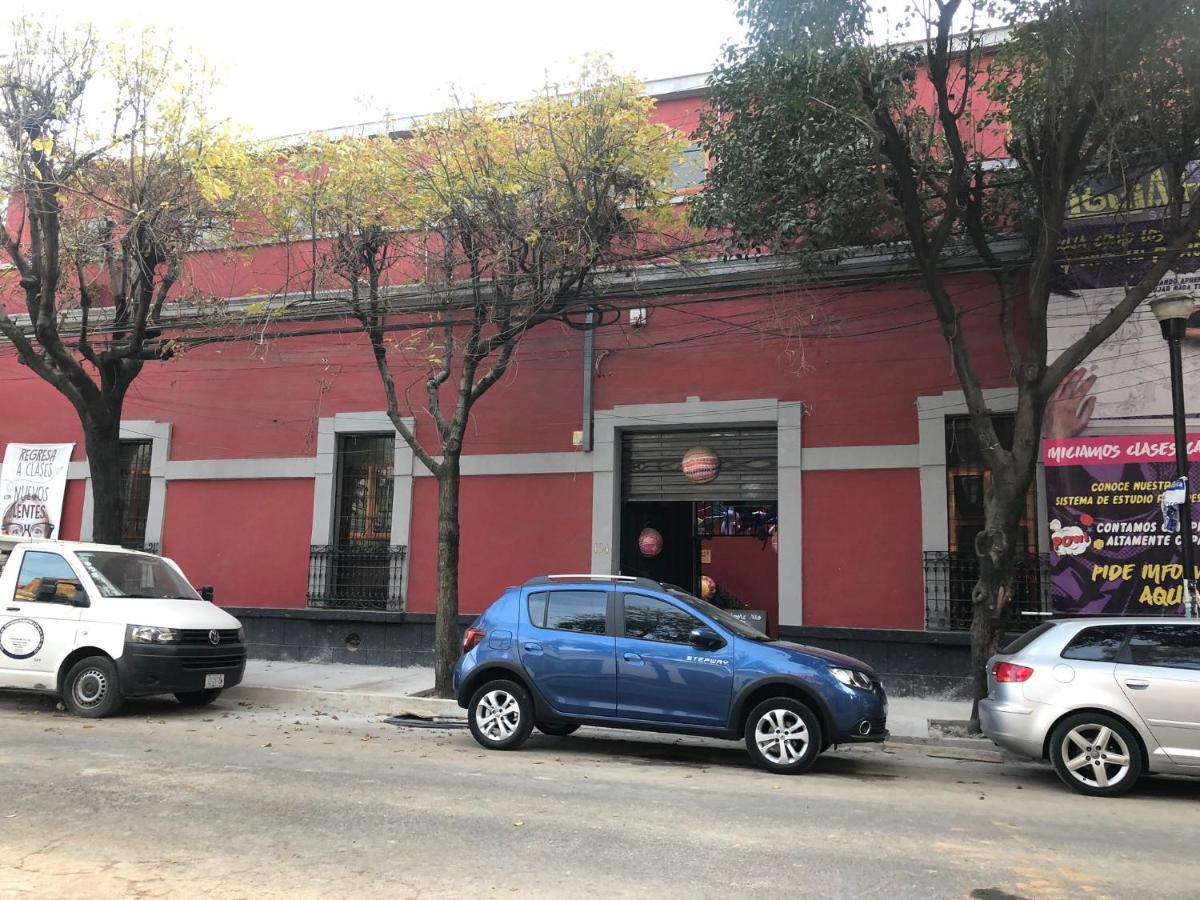 Casa Flores Hotel Kota Meksiko Bagian luar foto